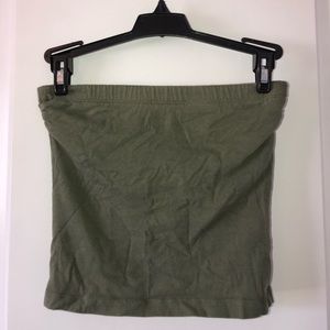 Army Green Tube Top